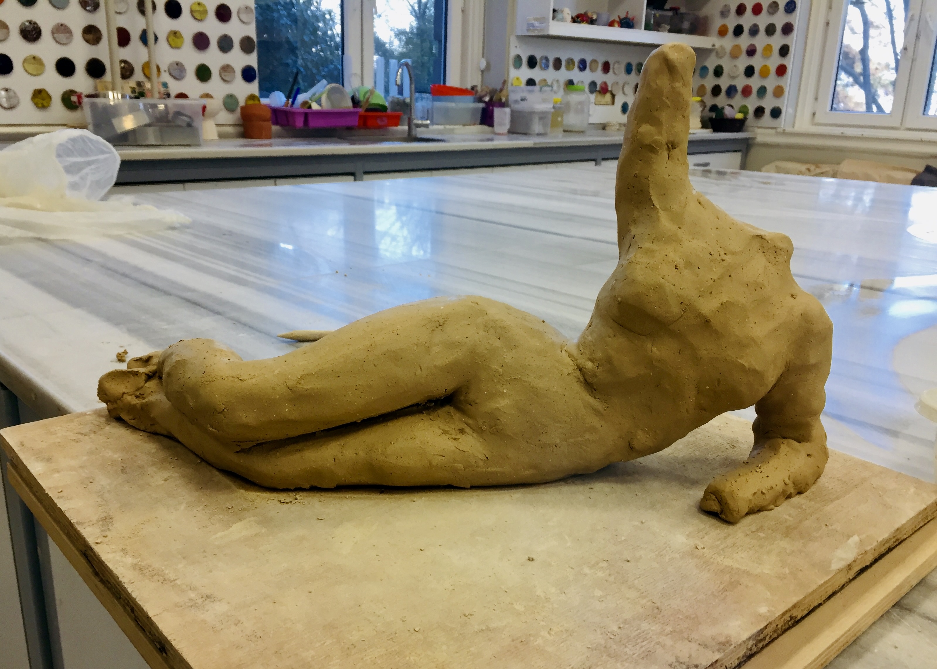 Giant Woman Figure 1